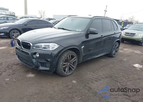 2016 BMW X5 M z USA, uszkodzony, nr VIN 5YMKT6C56G0R78496